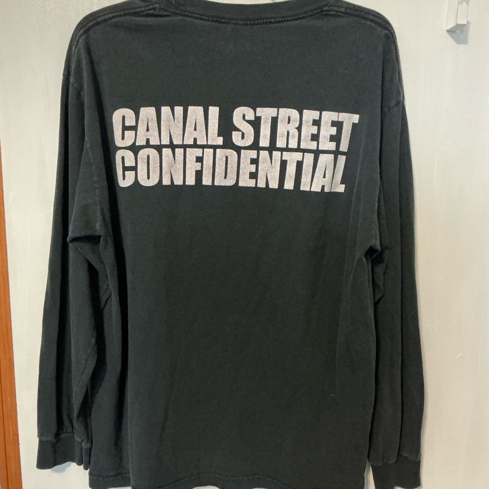 Men’s T-Shirt, Size M or L, Curren$y Canal Street Tour, Long Sleeves - Picture 3 of 6